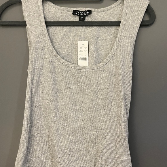 J crew scoop neck ribbed tank top NWT - Picture 3 of 3